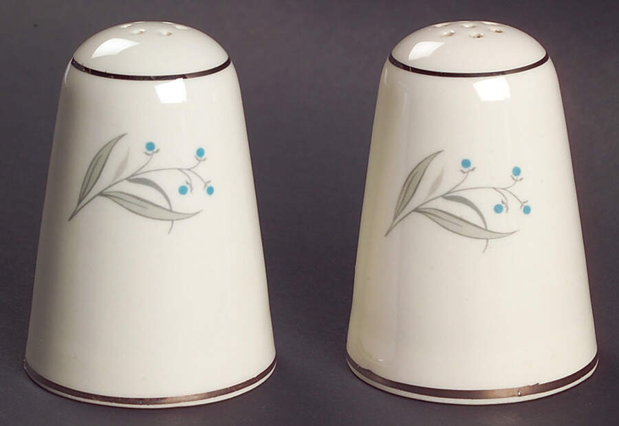 Celeste Salt & Pepper Set by Homer Laughlin -1