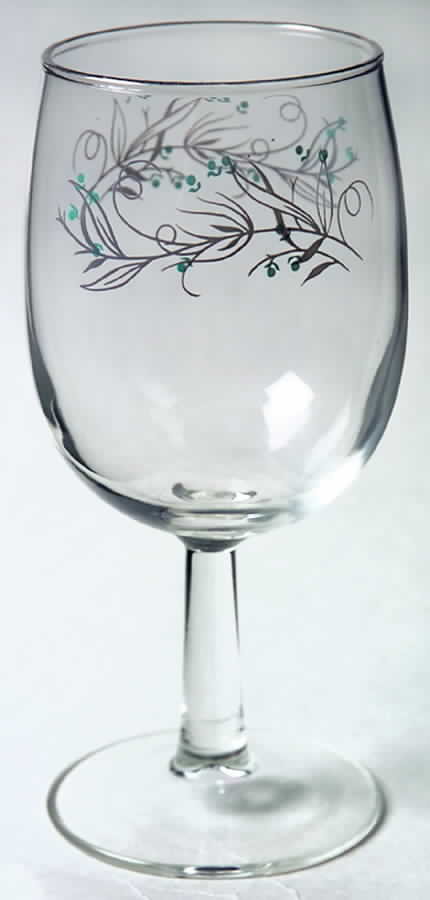Celeste Glassware Goblet by Homer Laughlin -1
