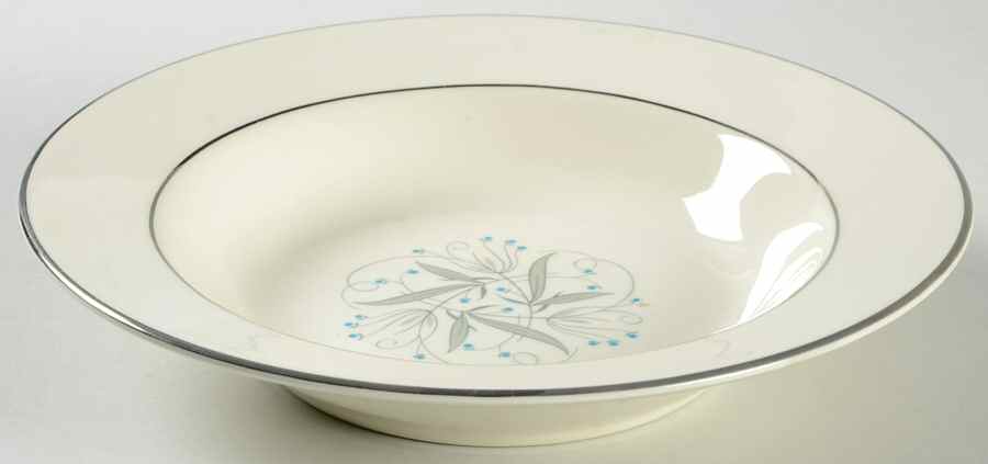 Celeste Rim Soup Bowl by Homer Laughlin -1