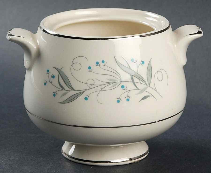 Celeste Sugar Bowl No Lid by Homer Laughlin -1