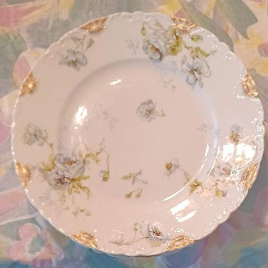 Schleiger 607g Dinner Plate by Haviland-1