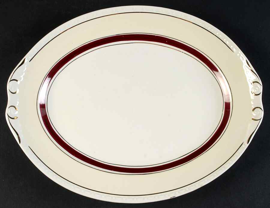 G3324 11" Oval Serving Platter by Homer Laughlin -1