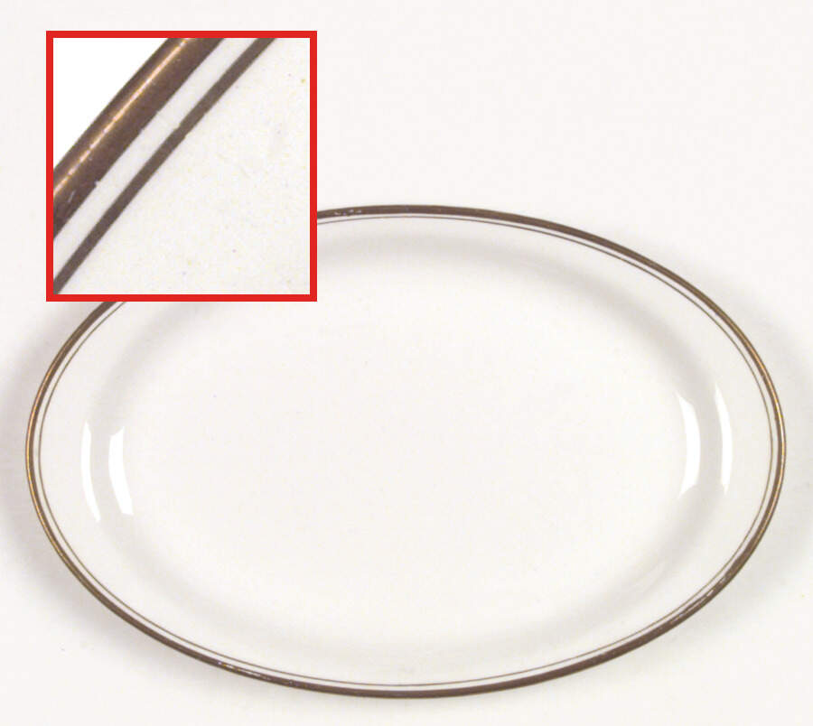 E2002 13" Oval Serving Platter by Homer Laughlin -1