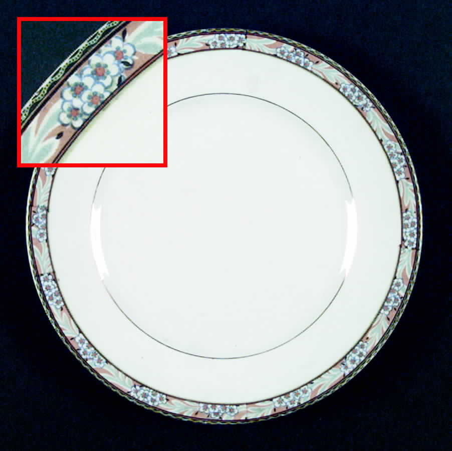 K3477m Dinner Plate by Homer Laughlin -1