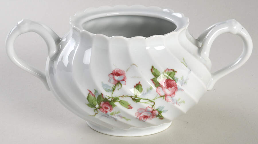 Julia (Blue Backstamp) Sugar Bowl No Lid by Haviland-1