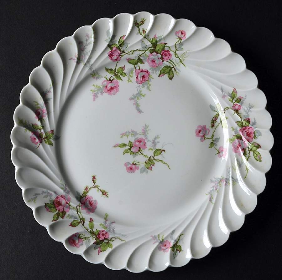 Julia (Blue Backstamp) Luncheon Plate by Haviland-1