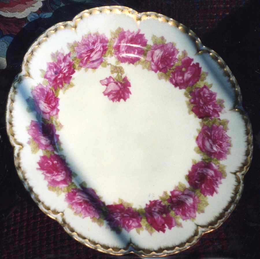 Schleiger 55l Luncheon Plate by Haviland-1