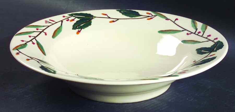 Mistletoe 12" Large Salad Serving Bowl by Hartstone-1
