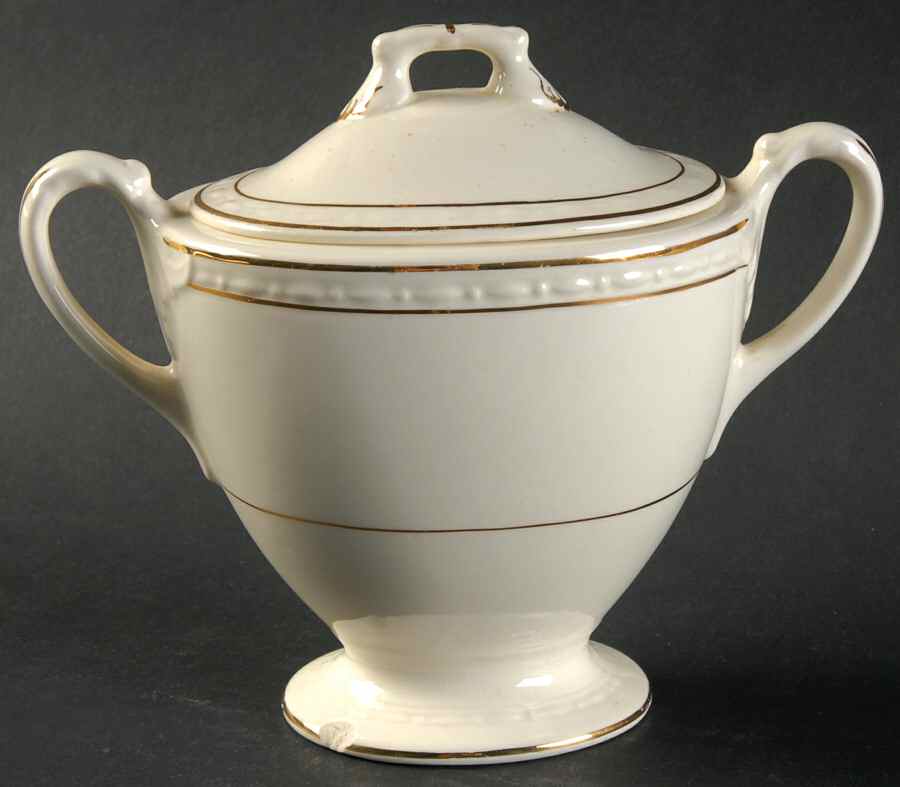 G3343 Sugar Bowl & Lid by Homer Laughlin -1