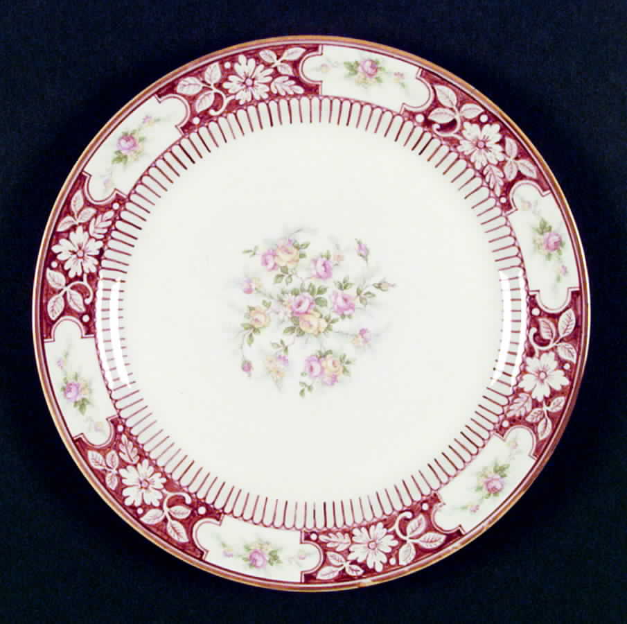 Bordeaux Dinner Plate by Homer Laughlin -1