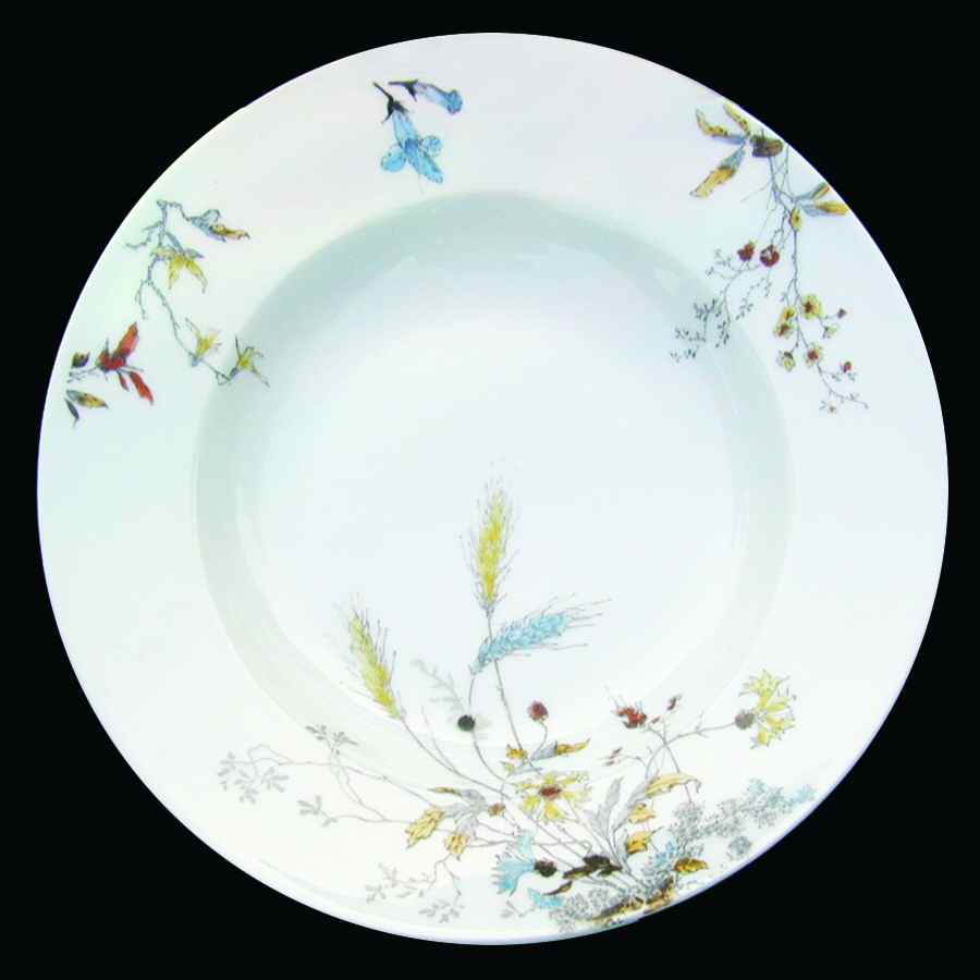 H1358 Rim Soup Bowl by Haviland-1
