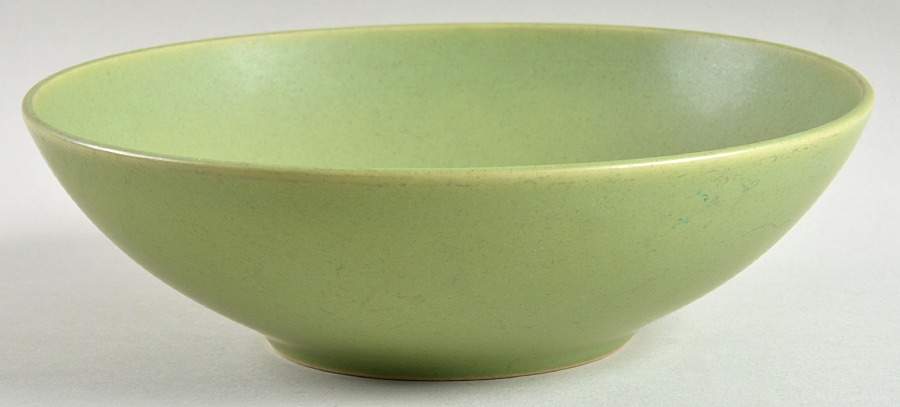 Collection Olive Gren Coupe Cereal Bowl by Hoganas Keramiks-1