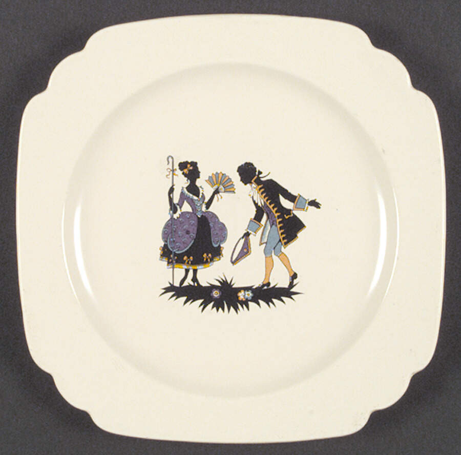 CAC55 Dinner Plate by Homer Laughlin -1