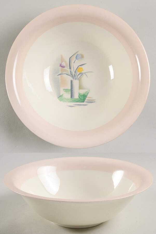International 8" Round Vegetable Bowl by Homer Laughlin -1