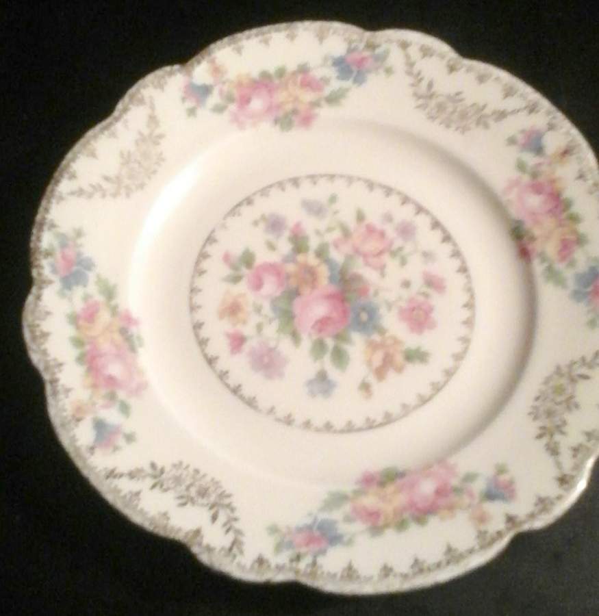 HWC12 Bread & Butter Plate by HW (Germany, Czech)-1