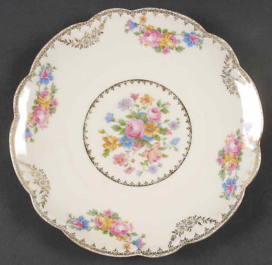 HWC12 Salad Plate by HW (Germany, Czech)-1