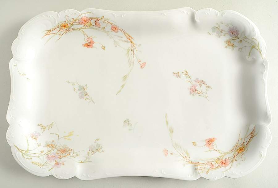 Schleiger 433e 16" Rectangular Serving Platter by Haviland-1