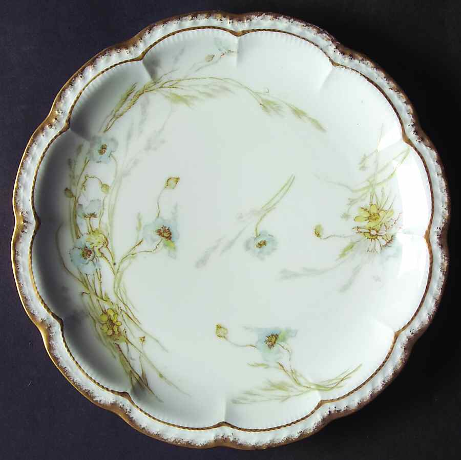 Schleiger 433f Coupe Luncheon Plate by Haviland-1