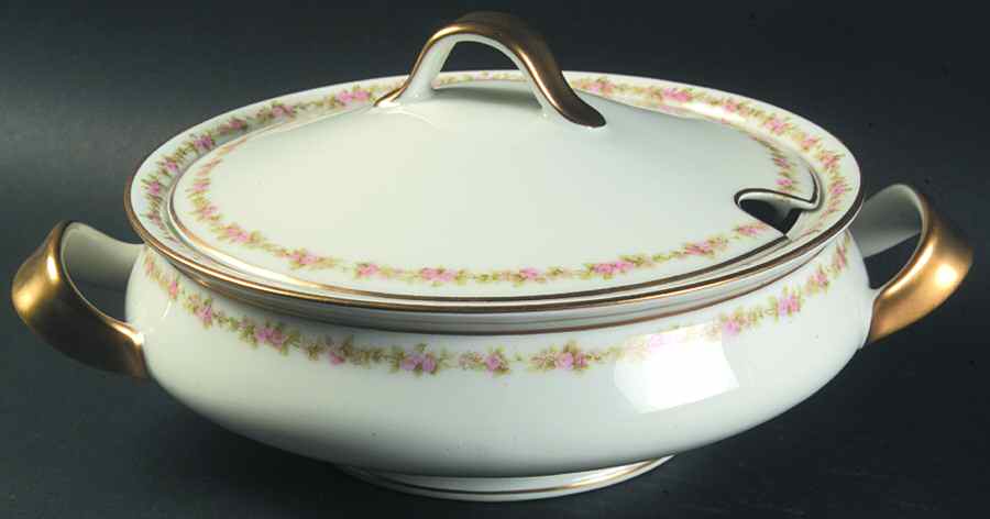 Schleiger 865c Tureen &  Lid by Haviland-1