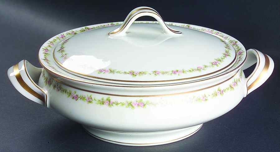Schleiger 865c Round Covered Vegetable by Haviland-1