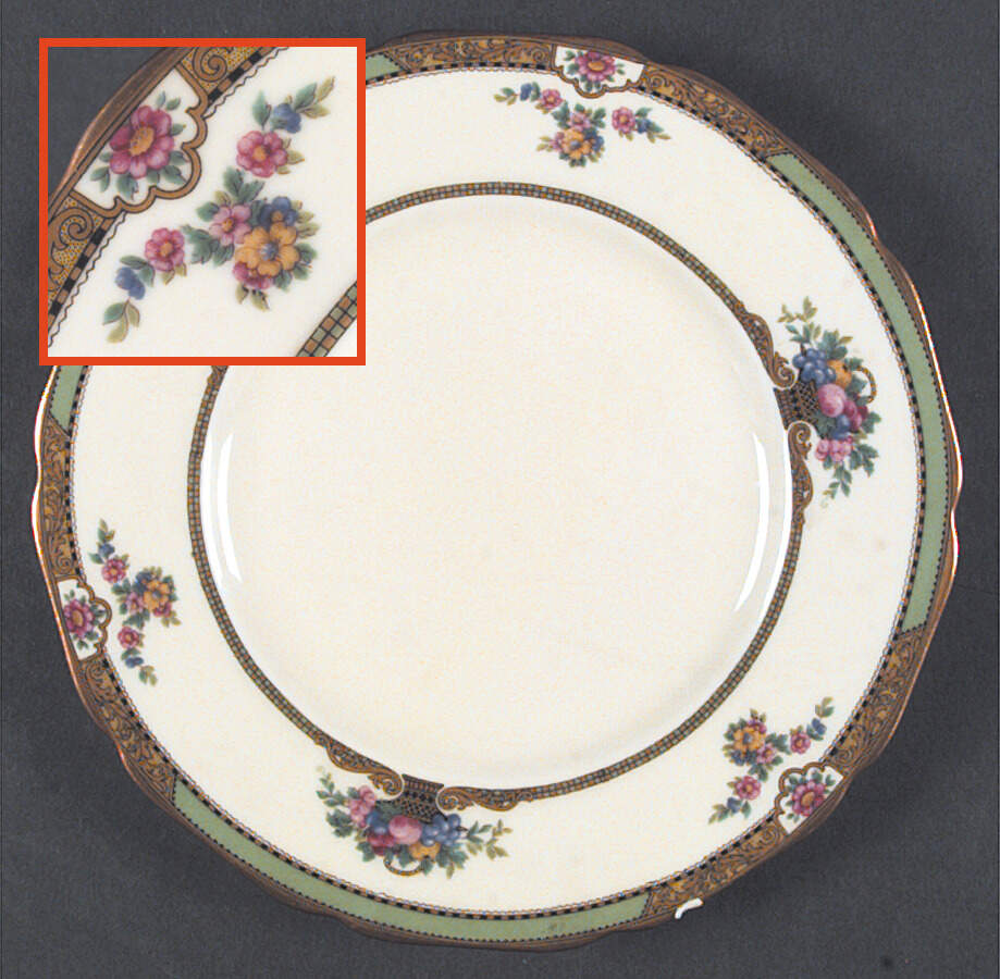 254 Salad Plate by Hutschenreuther-1