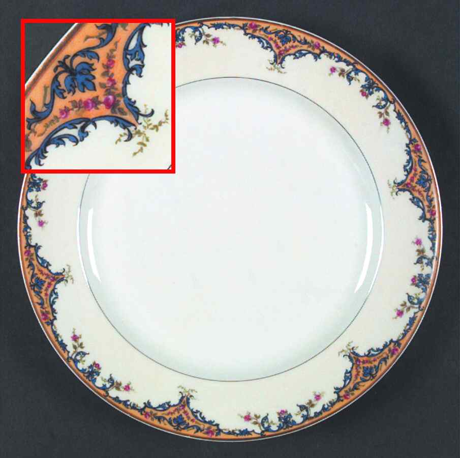Schleiger 938-1 Dinner Plate by Haviland-1