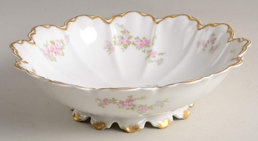 Schleiger 1131D 9" Salad Serving Bowl by Haviland-1
