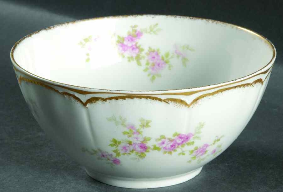 Schleiger 1131D Cranberry Bowl by Haviland-1