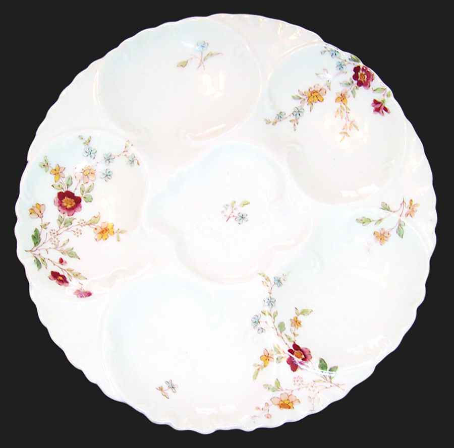 Schleiger 1156d Oyster Plate by Haviland-1