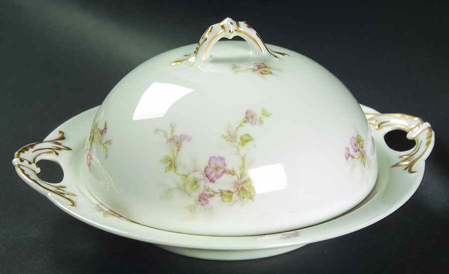 Schleiger 1160a Round Covered Butter by Haviland-1