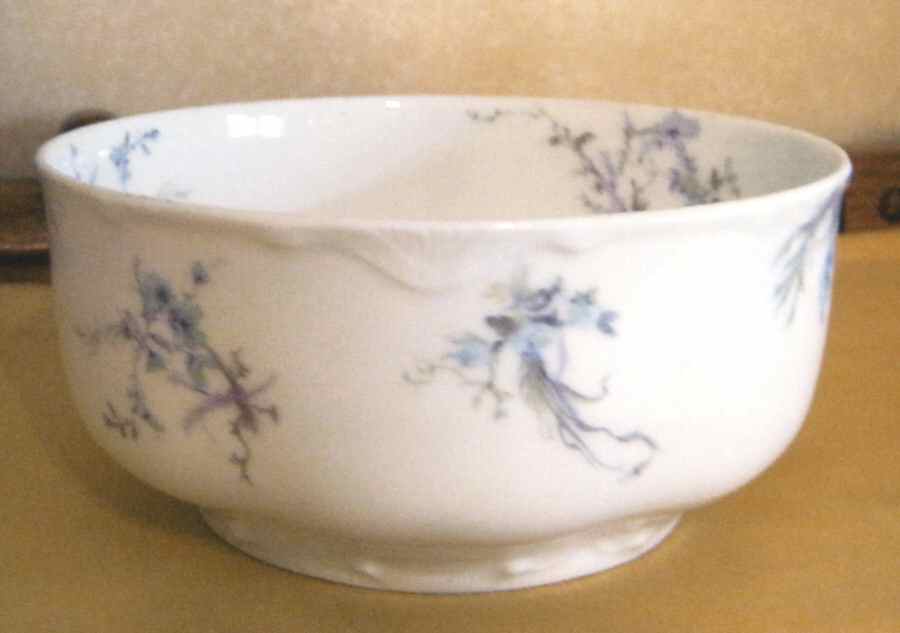 Schleiger 1166a Cranberry Bowl by Haviland-1