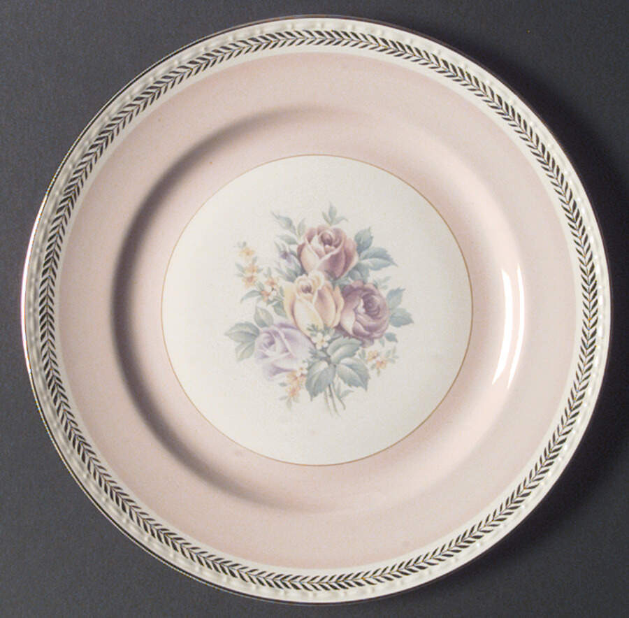 DP296B Dinner Plate by Homer Laughlin -1
