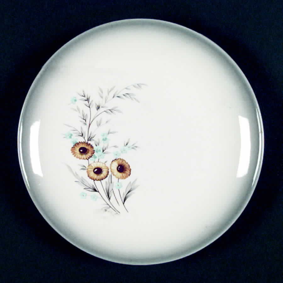 Black Eyed Susan Bread & Butter Plate by Homer Laughlin -1
