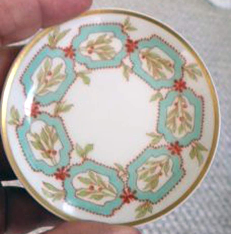 Schleiger 1203a Butter Pat by Haviland-1