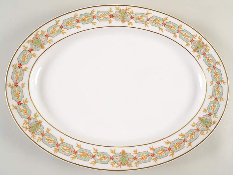 Schleiger 1203a 16" Oval Serving Platter by Haviland-1