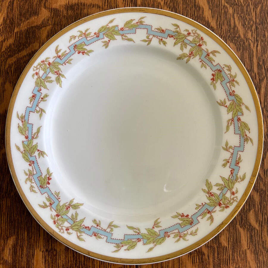 Schleiger 1207a Dinner Plate by Haviland-1