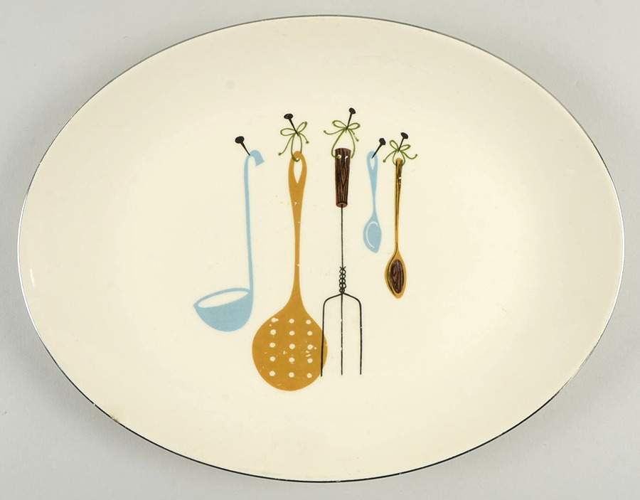 HLC1844 11" Oval Serving Platter by Homer Laughlin -1