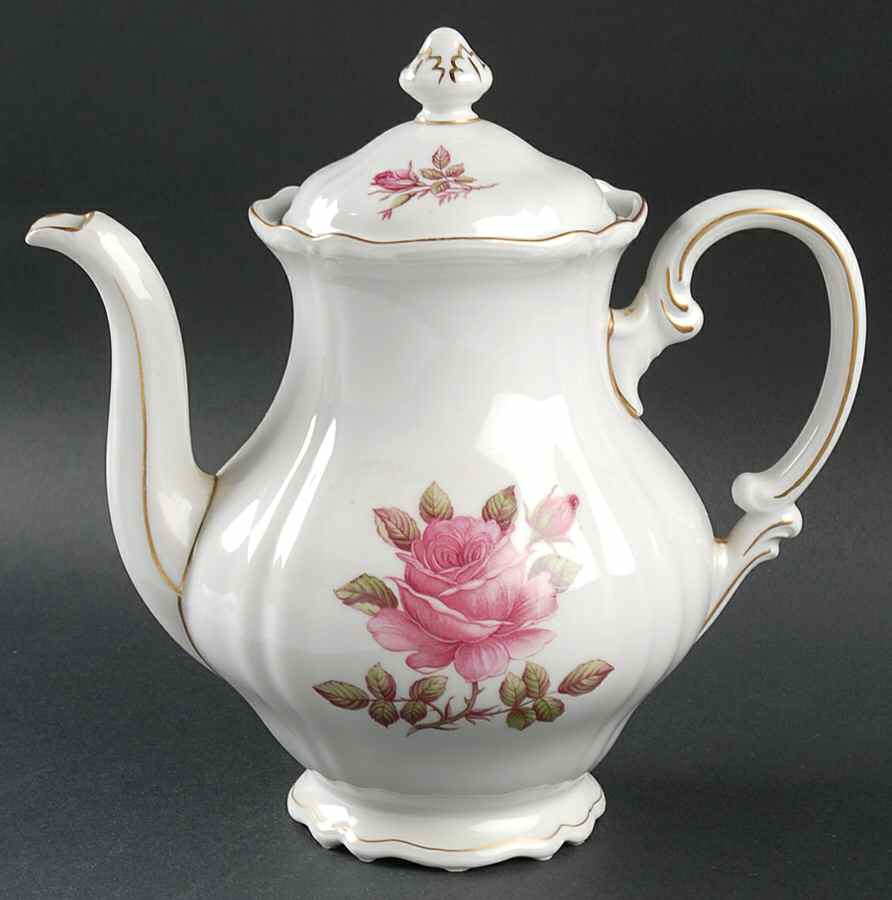 Briar Rose Coffee Pot & Lid by Hutschenreuther-1
