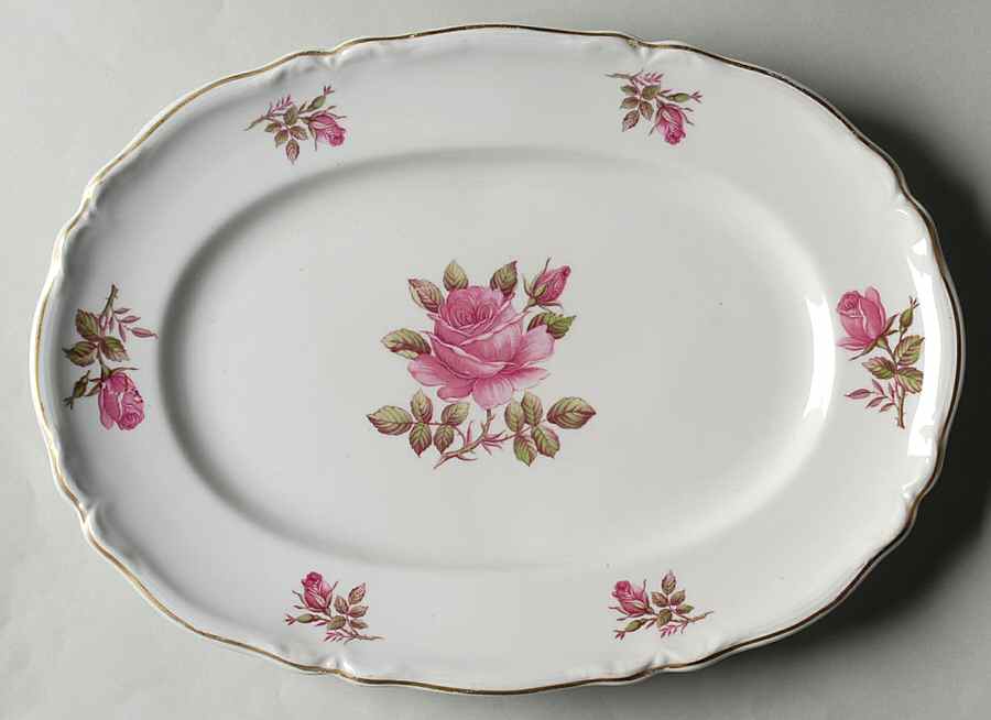 Briar Rose 12" Oval Serving Platter by Hutschenreuther-1