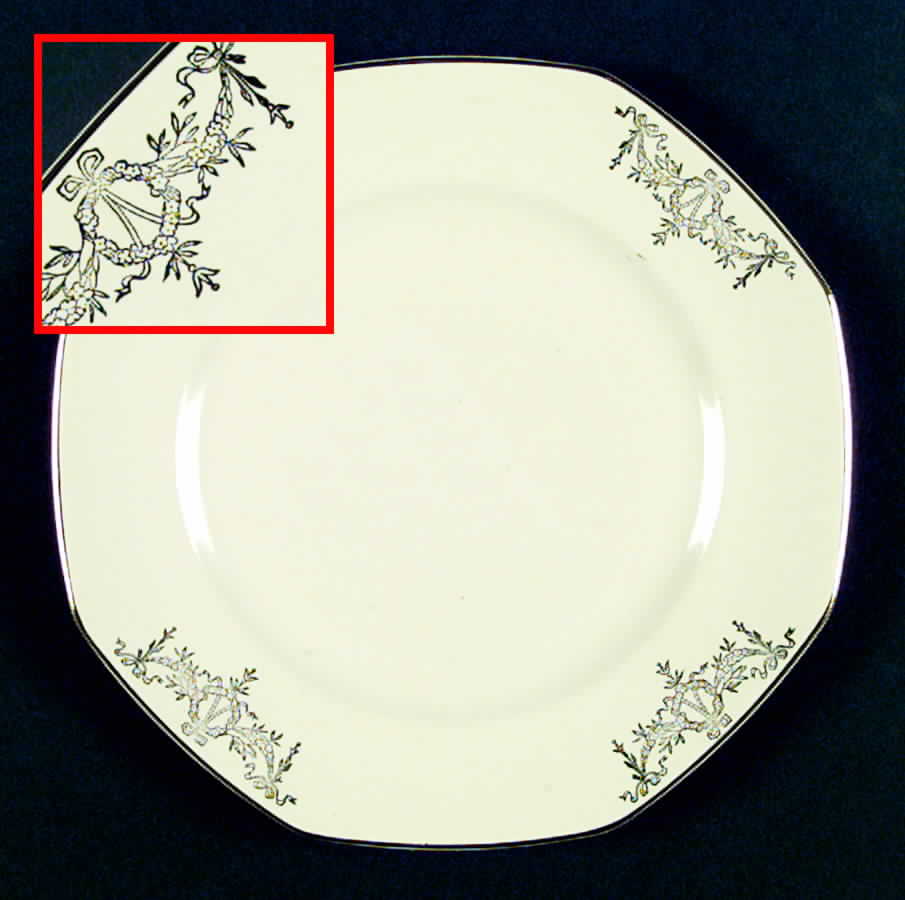 CAC84 Dinner Plate by Homer Laughlin -1