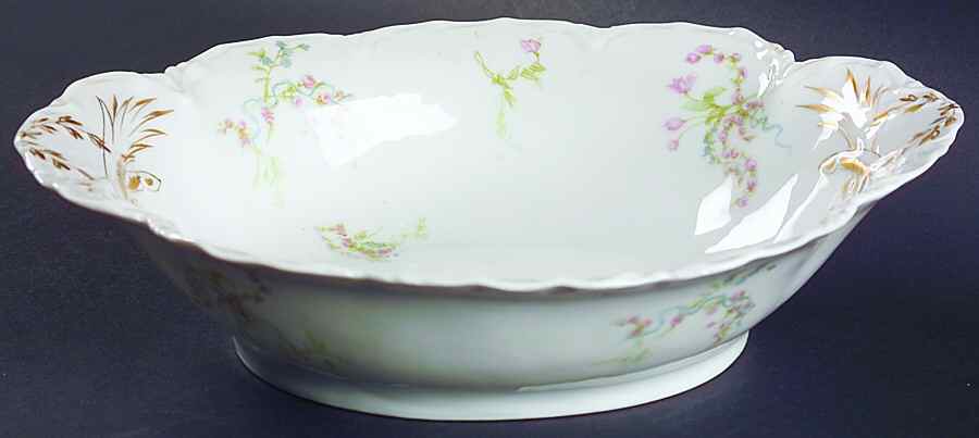 Schleiger 440g 10" Oval Vegetable Bowl by Haviland-1