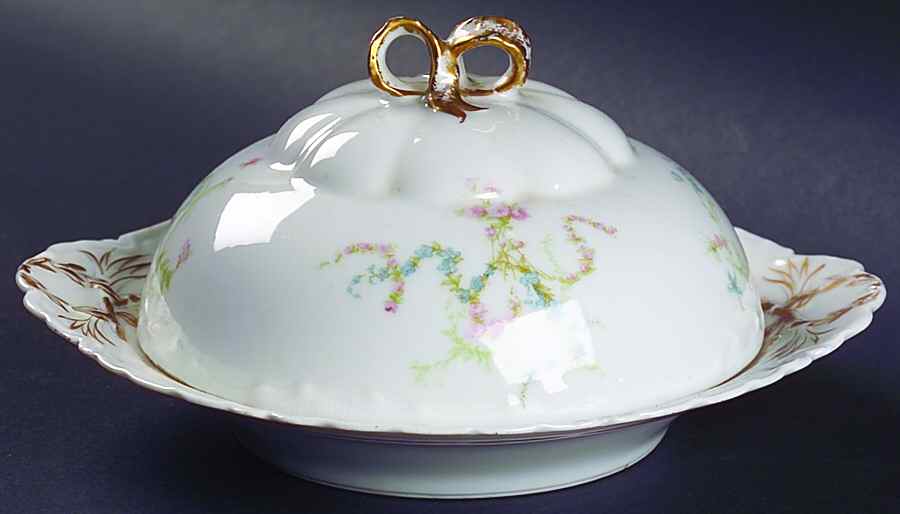 Schleiger 440g Round Covered Butter by Haviland-1