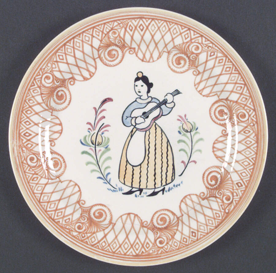 HLC1848 Dinner Plate by Homer Laughlin -1