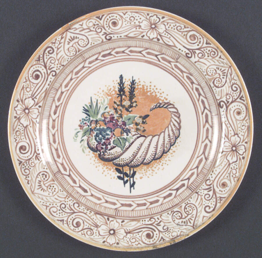HLC1857 Dinner Plate by Homer Laughlin -1