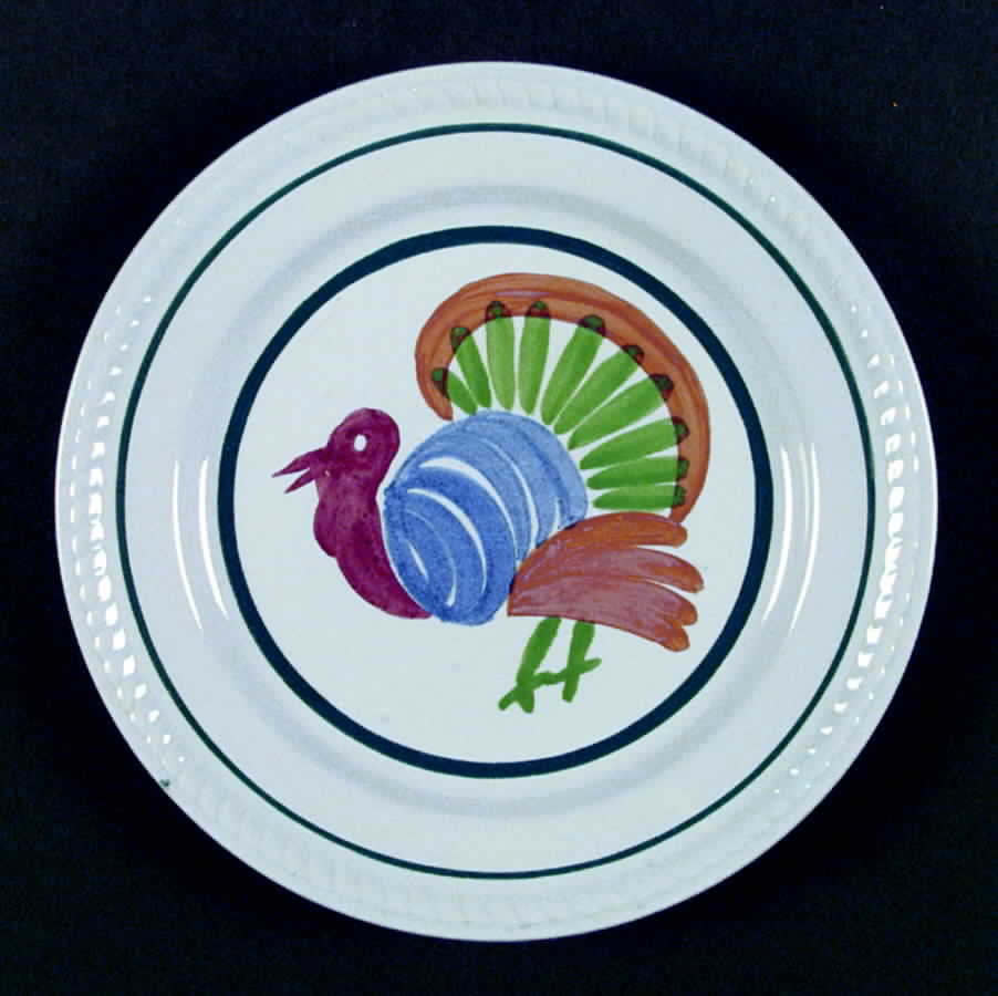 HLC1889 Dinner Plate by Homer Laughlin -1