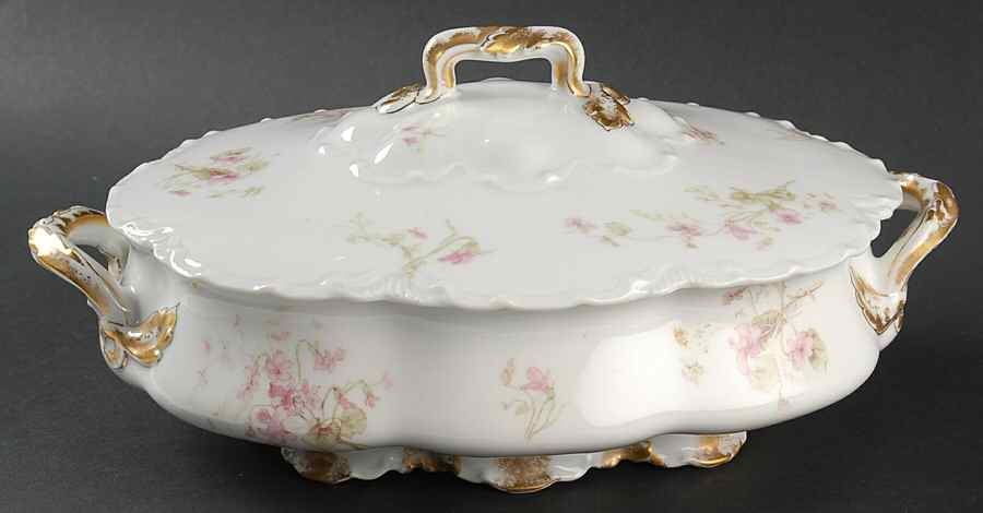 Schleiger 452b Oval Covered Vegetable by Haviland-1