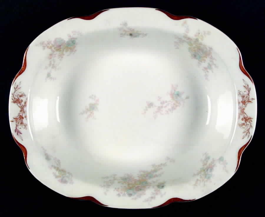 Schleiger 456B 10" Oval Vegetable Bowl by Haviland-1