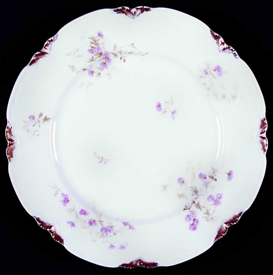 Schleiger 459A Dinner Plate by Haviland-1