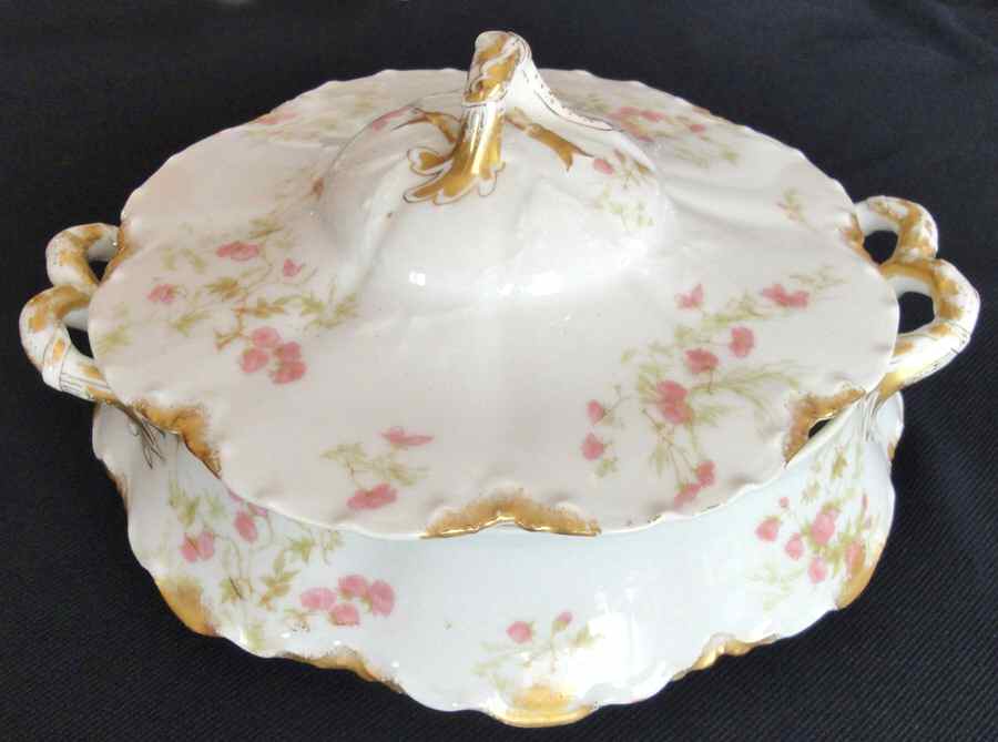 Schleiger 459A Round Covered Vegetable by Haviland-1