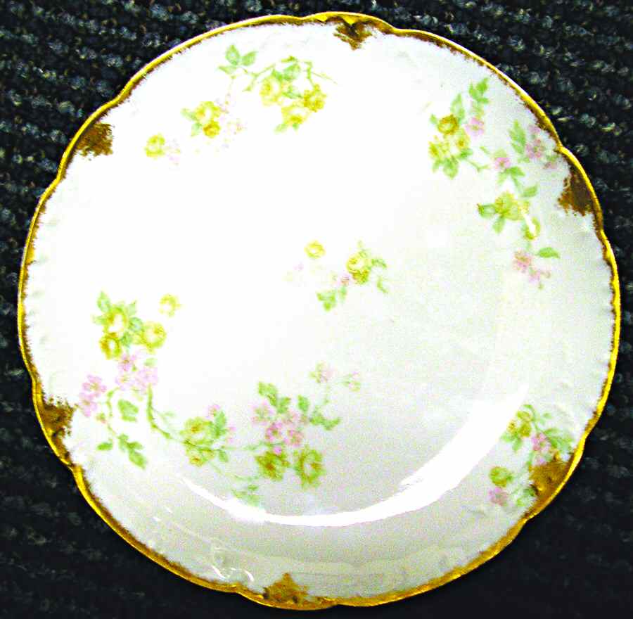 Schleiger 461 Coupe Salad Plate by Haviland-1